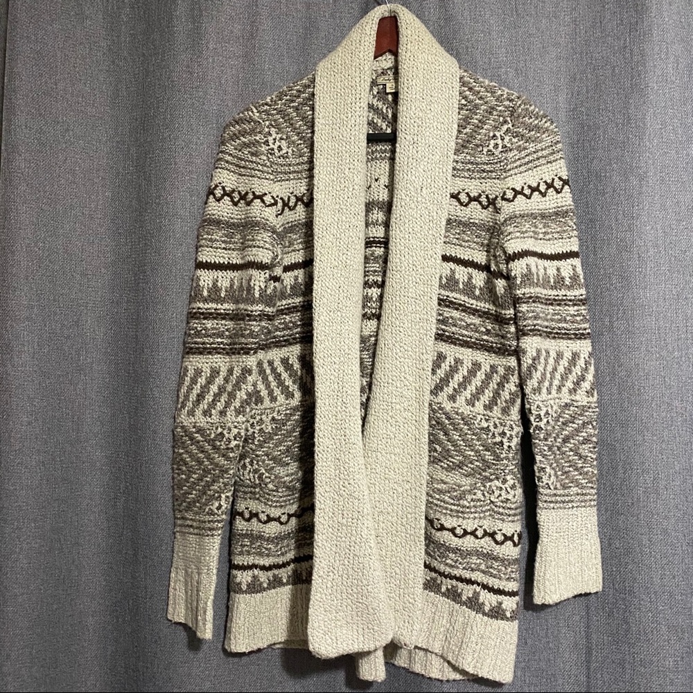 Lucky Brand Open Front Cardigan